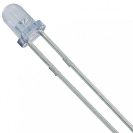 EVERLIGHT 3mm IR EMITTER HIR204C 850nm
